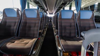 59-seat coach interior