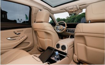 S-Class rear seats