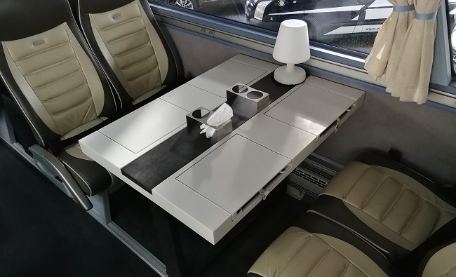 VIP Bus cabin