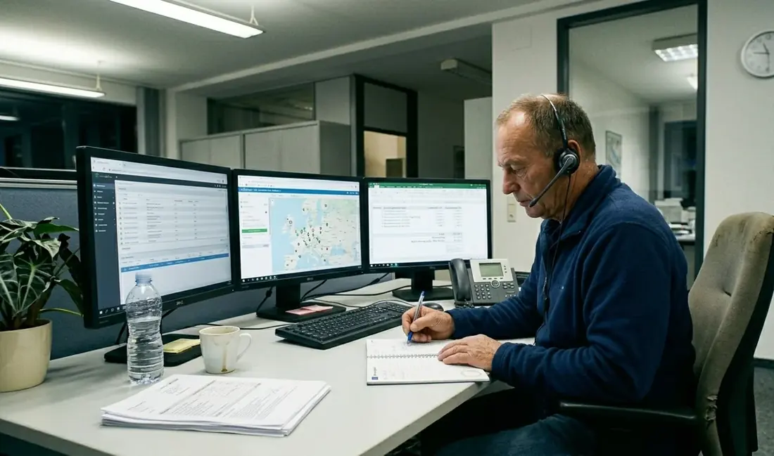 24/7 dispatch operations room